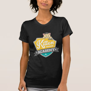 Kitten Academy Crest T-Shirt