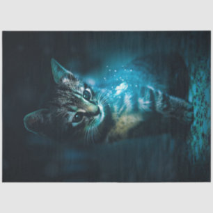 Kitten and Magic Tissue/Craft Paper