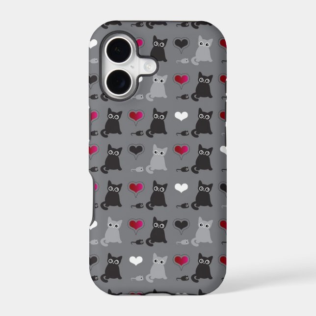 kitten and mice pattern (Back)