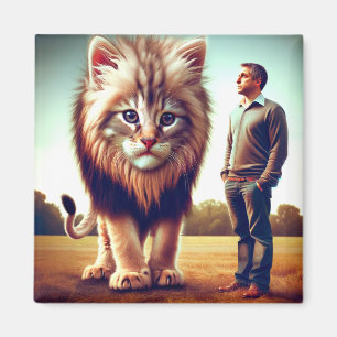 Kitten Art Magnet