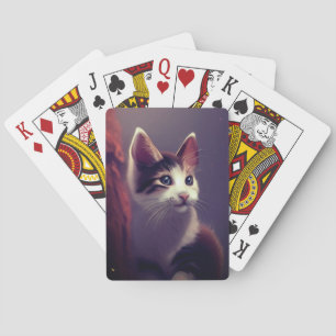 Kitten Art Playing Cards