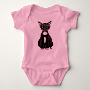 kitten baby bodysuit