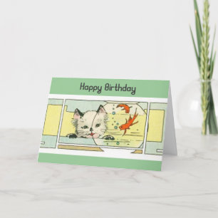 Kitten Birthday Card