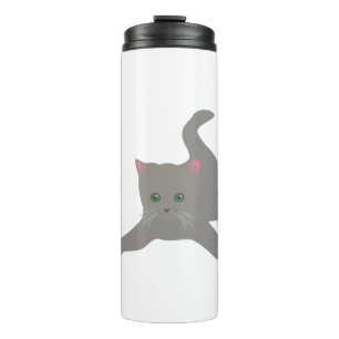 Kitten Cat Animal Baby Animal Cute Young Cat Thermal Tumbler