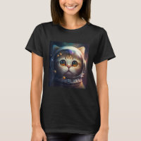 Kitten Cosmic Suit Outer Space Cat Astronaut Desig