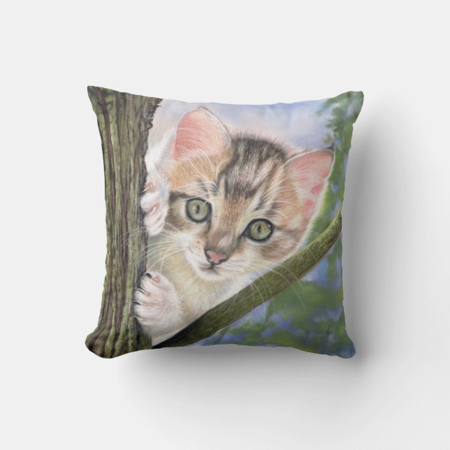 Kitten Cushion (Front)