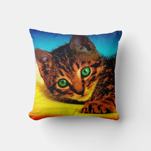 Kitten Cushion (Front)