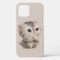 Kitten Hand Drawn Cute Baby Animal Simple