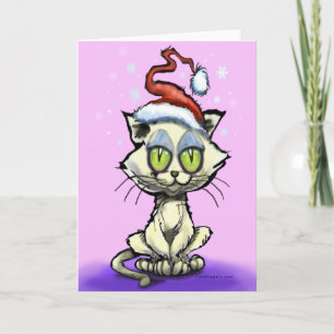 Kitten Holiday Card