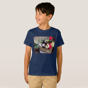 Kitten in a Basket T-Shirt