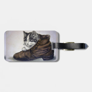 Kitten in a Shoe Luggage Tag