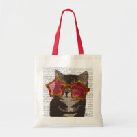 Kitten in Star Sunglasses