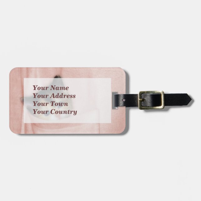 Kitten in the Pocket 2 Luggage Tag (Front Horizontal)