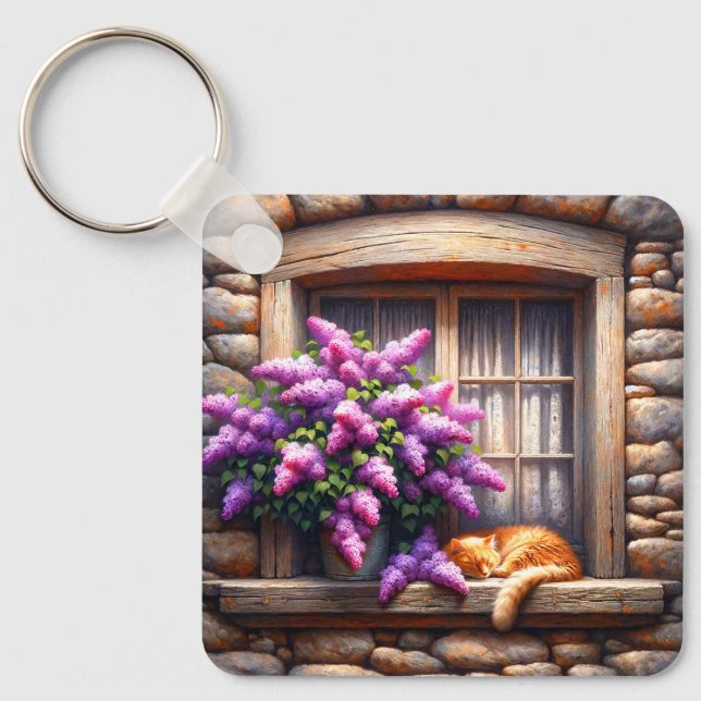 Kitten Key Ring (Front)