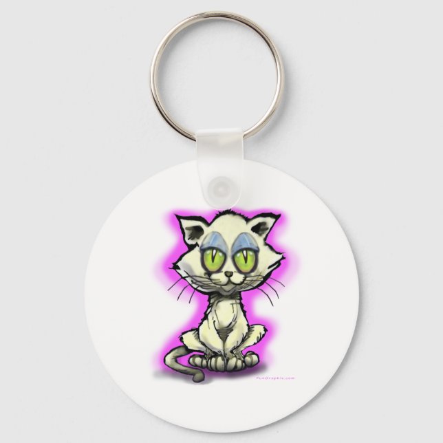 Kitten Key Ring (Front)