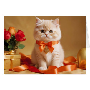 Kitten Love Tender Romantic Beautiful Gift