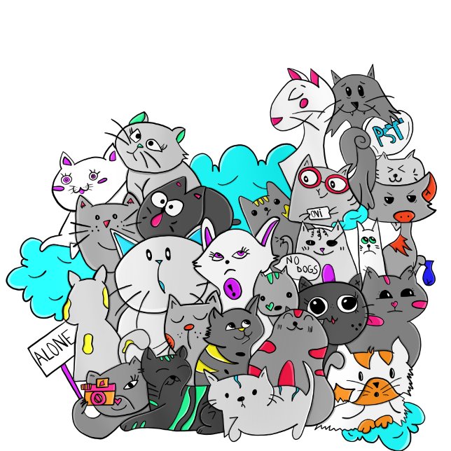 Kitten Mashup Thermal Tumbler (Creator Uploaded)