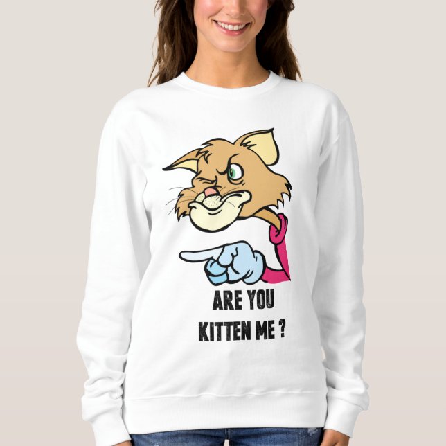 Kitten Me ? Women's Basic Sweatshirt (Front)