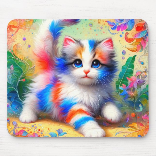 Kitten Mouse Pad (Front)