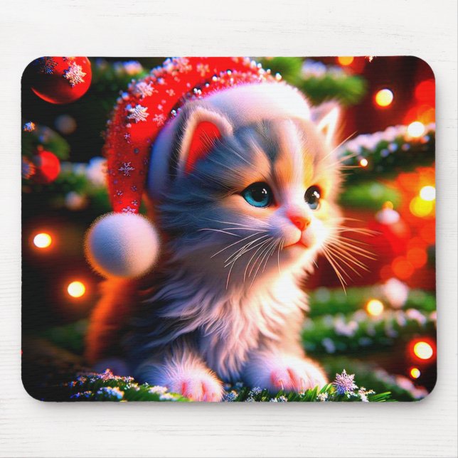 Kitten Mouse Pad (Front)