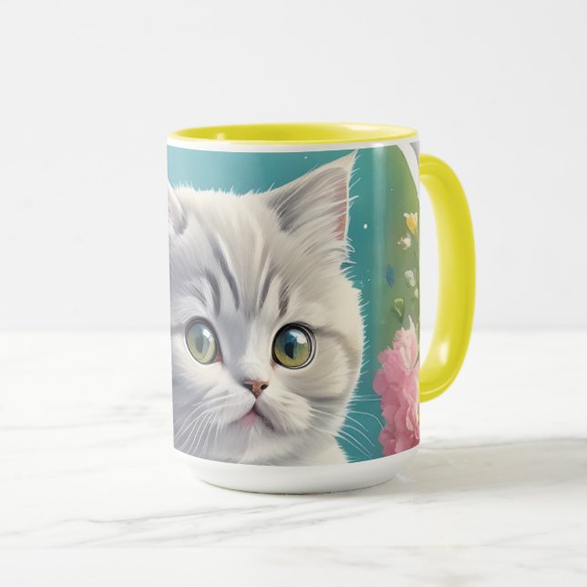 Kitten  mug (Front Right)