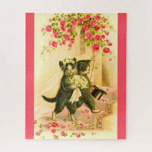 kitten newlyweds jigsaw puzzle