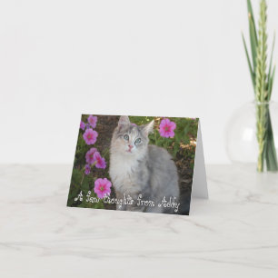 Kitten Note Card
