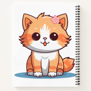 Kitten Notebook Gift – Kitten Aesthetic Design