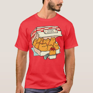 Kitten Nuggets Fast Food Cat by Tobe Fonseca T-Shirt