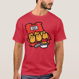Kitten Nuggets Fast Food Cat Food Lover vintage T-Shirt
