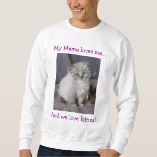 Kitten On Shirt