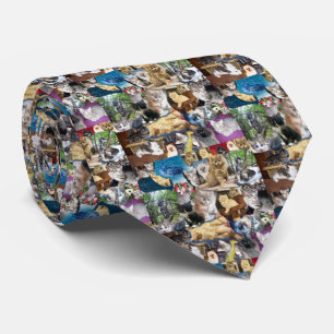 Kitten Photo Collarge, Tie