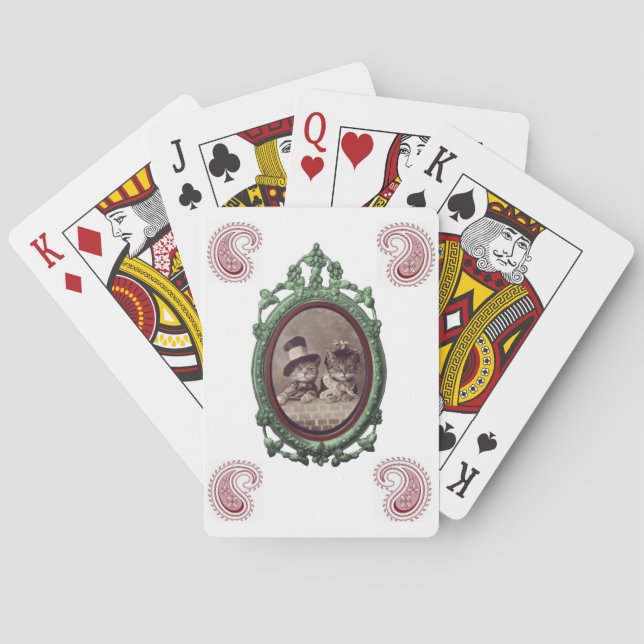 Kitten Playing Card Deck (Back)