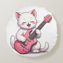 Kitten Playing Guitar
