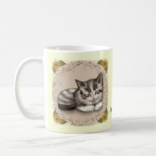 Kitten Sleeping mug