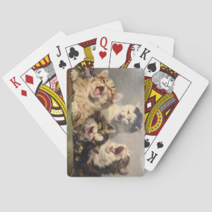 Kitten Symphony by Julius Adam II Playing Cards