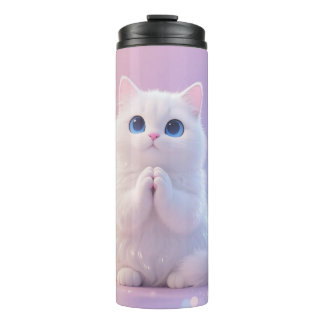 Kitten Thermal Tumbler