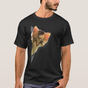 Kitten Torn Cloth   Cat   Cat Owner Cat Lady T-Shirt