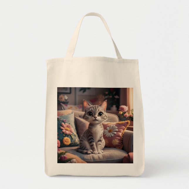 Kitten Tote Bag (Front)