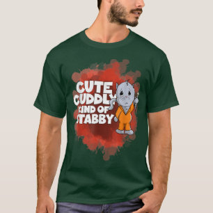 Kitten with a Prison Shank Twisted Spirit Animal  T-Shirt