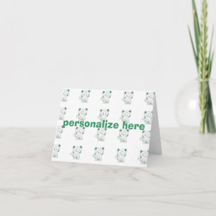 Kittenfrog notecard