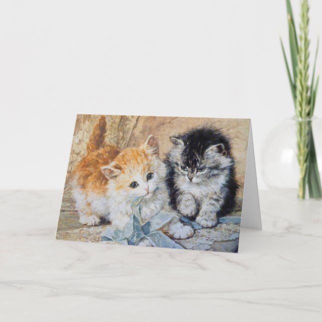 Kittens, 1893 card (Front)