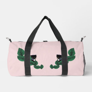 Kittens and Leaves Duffle Bag