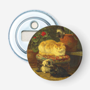 Kittens at Play Bottle Opener