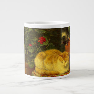 Kittens at Play Large Coffee Mug