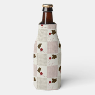Kittens Backgrounds Bottle Cooler