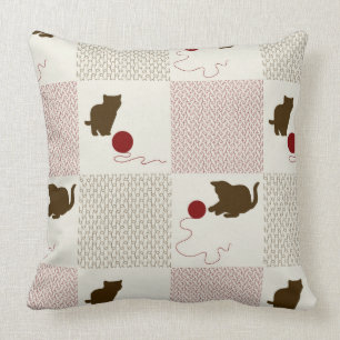 Kittens Backgrounds Cushion