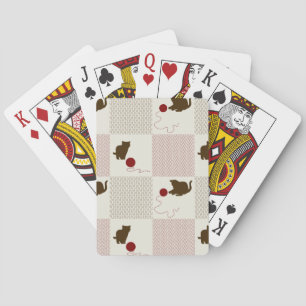 Kittens Backgrounds Playing Cards