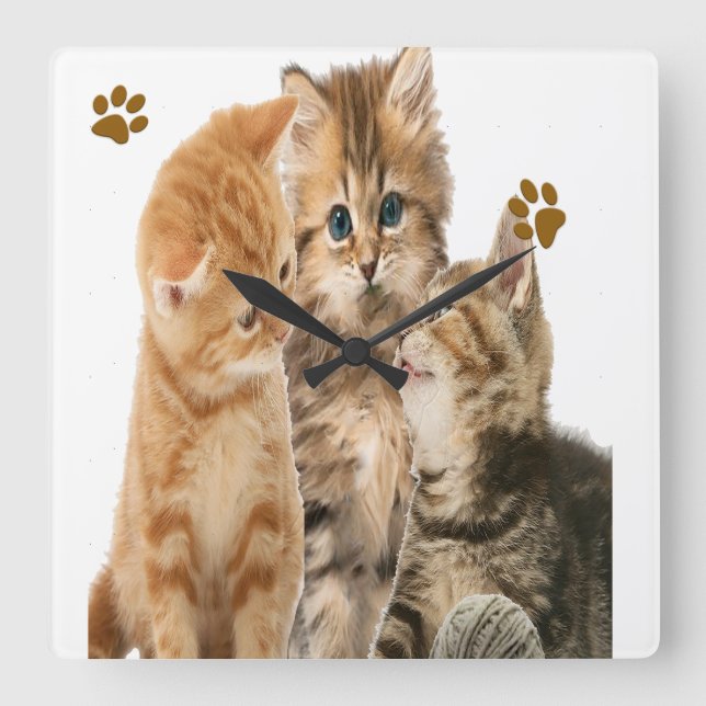 kittens clock (Front)