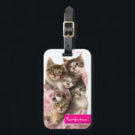 Kittens in Tutus Luggage Tag<br><div class="desc">Purrfection! | Avanti,  the Global Humor Brand™ has been entertaining the world with its Feel Good Funny greeting cards for over 40 years. Our characters live life to the fullest and celebrate the humor in everyday life.</div>